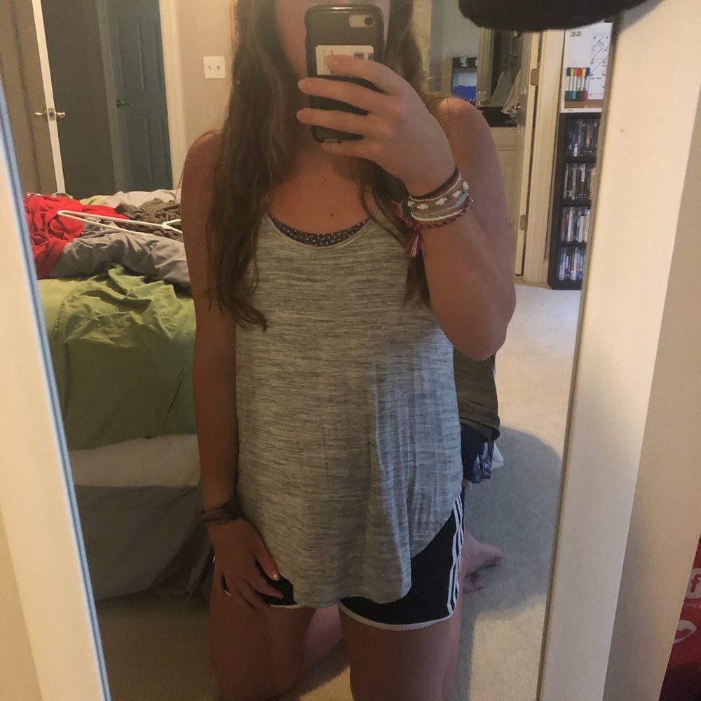 Heather grey tank